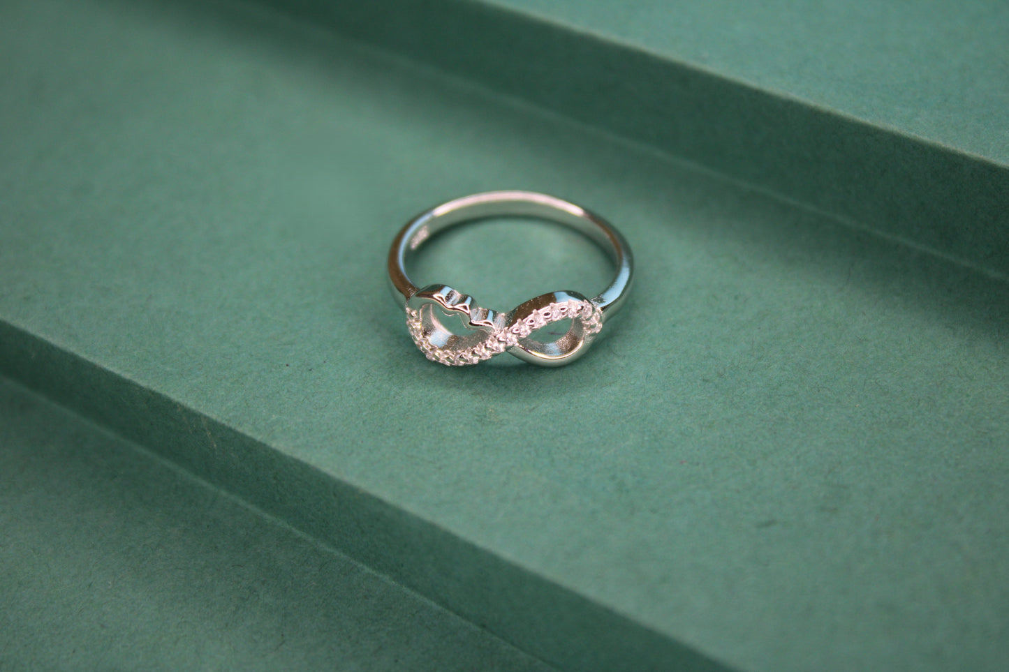 Silver Infinity Ring - Avika jewels