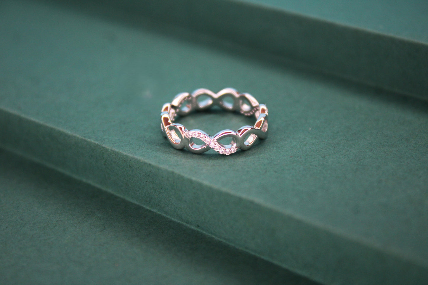 Silver Infinity Ring - Avika jewels