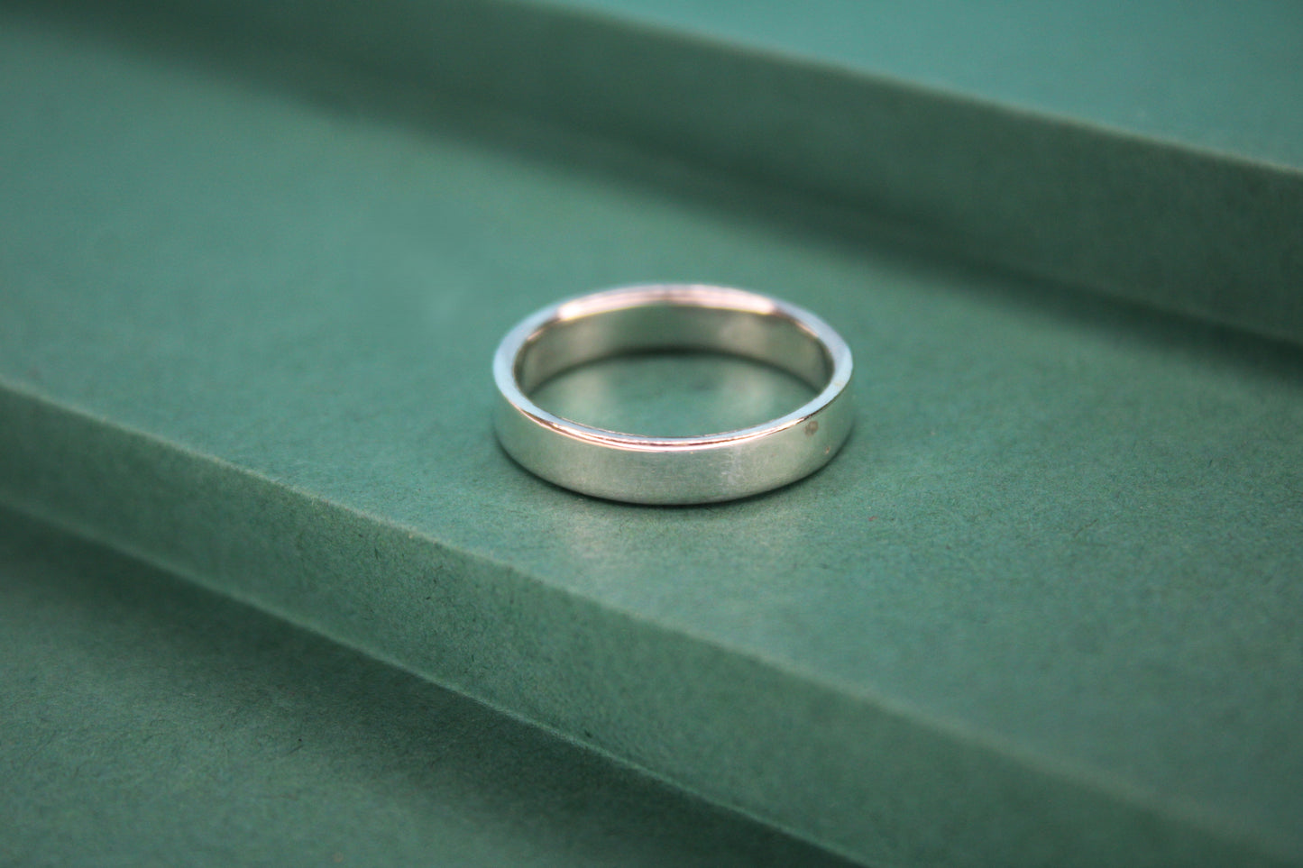 Silver Plane Band Ring - Avika jewels