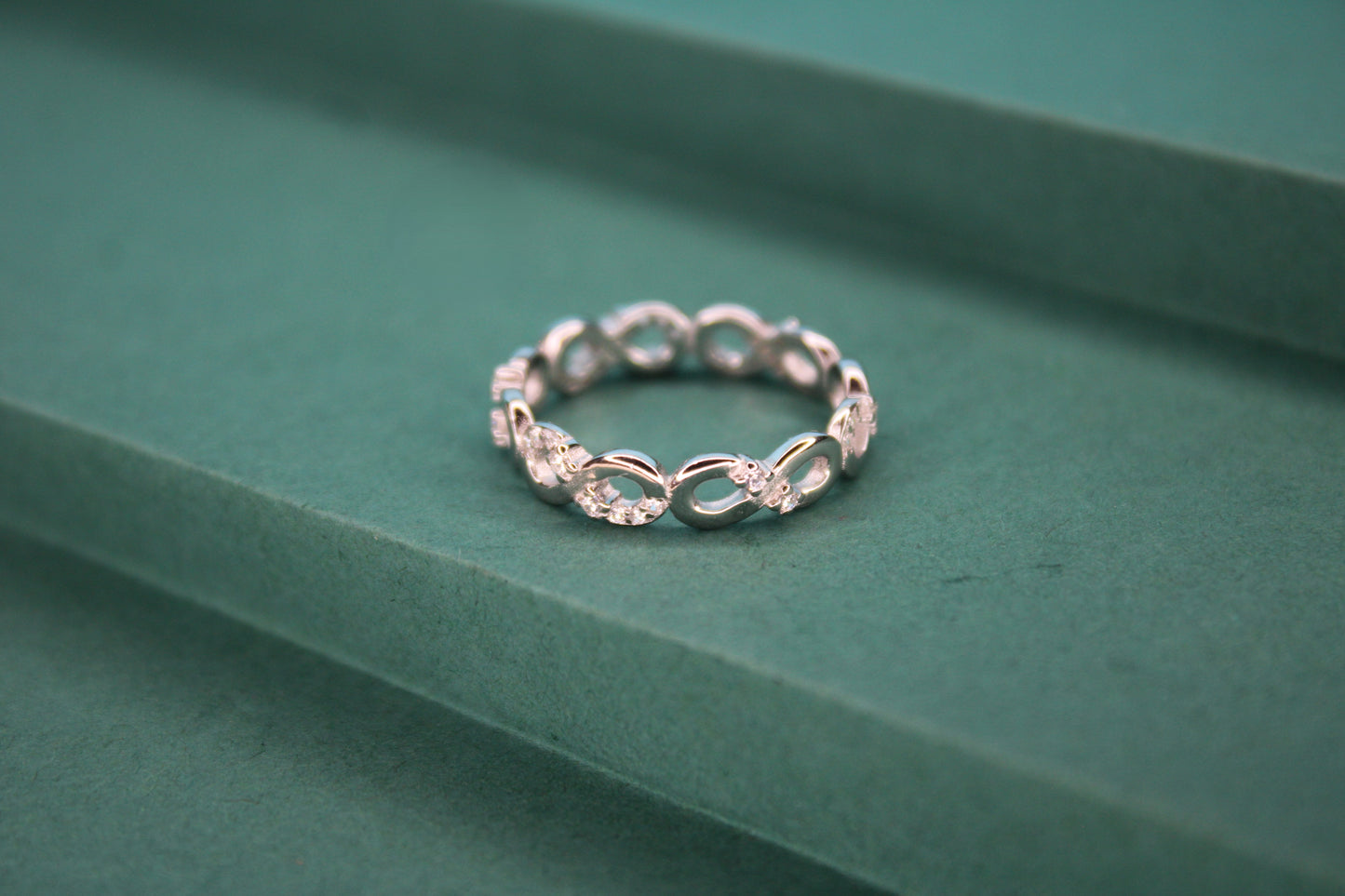 Silver Infinity Ring - Avika jewels