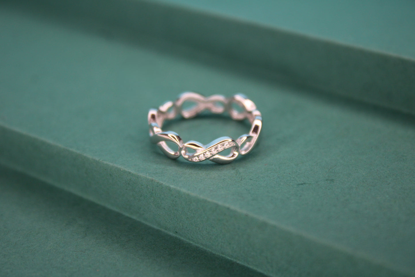 Silver Infinity Ring - Avika jewels