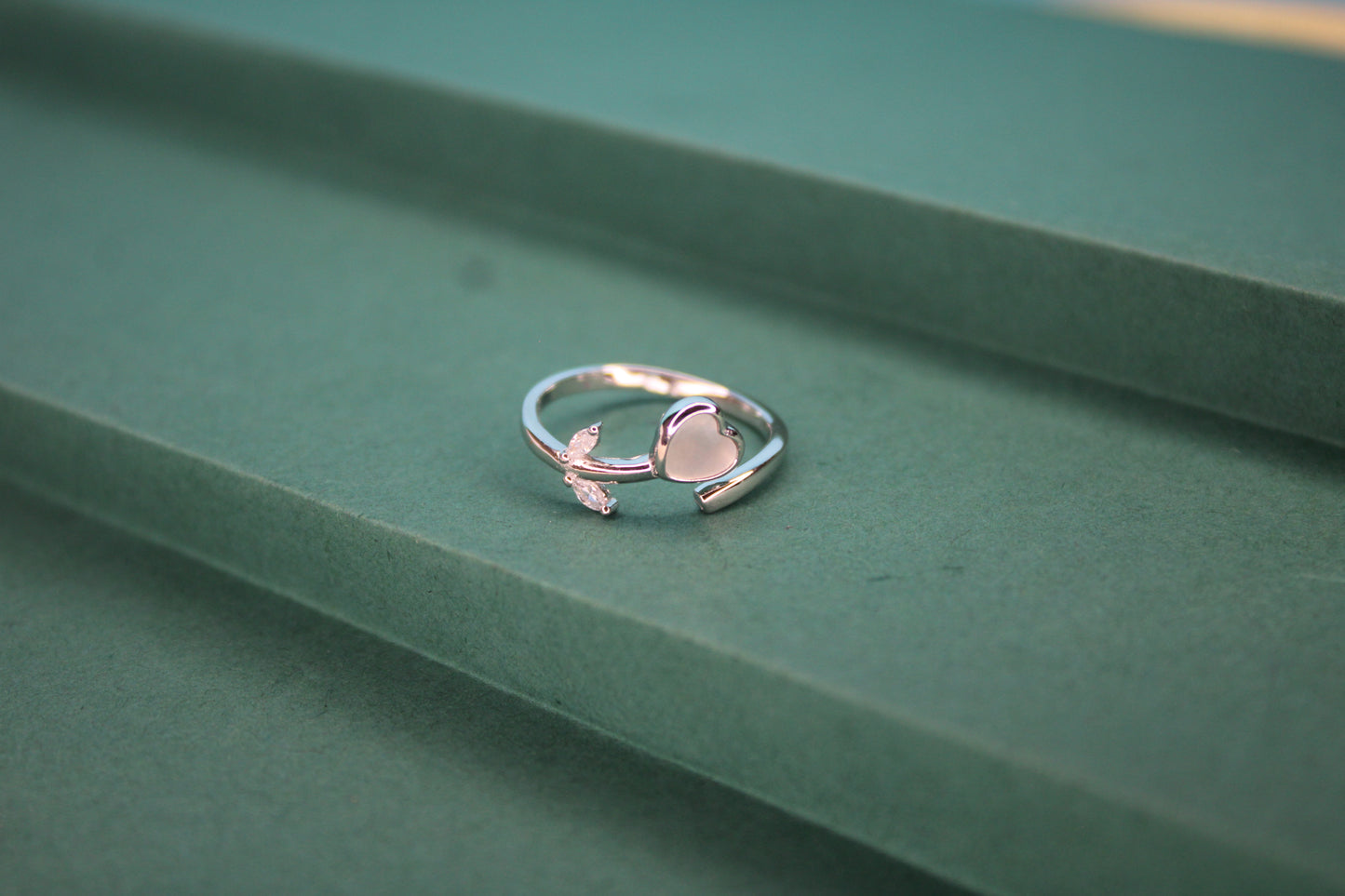 Silver Heart Ring - Avika jewels
