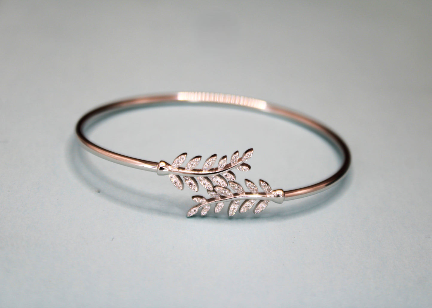 Silver Leaf Whisper Kada