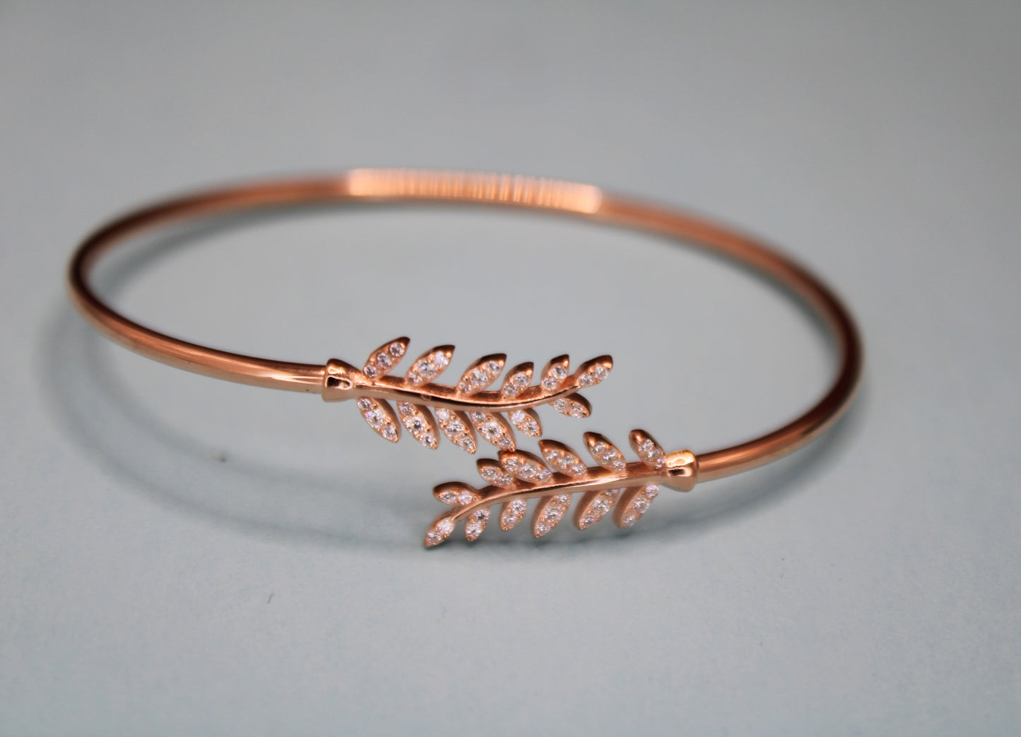 Silver Leaf Whisper Kada