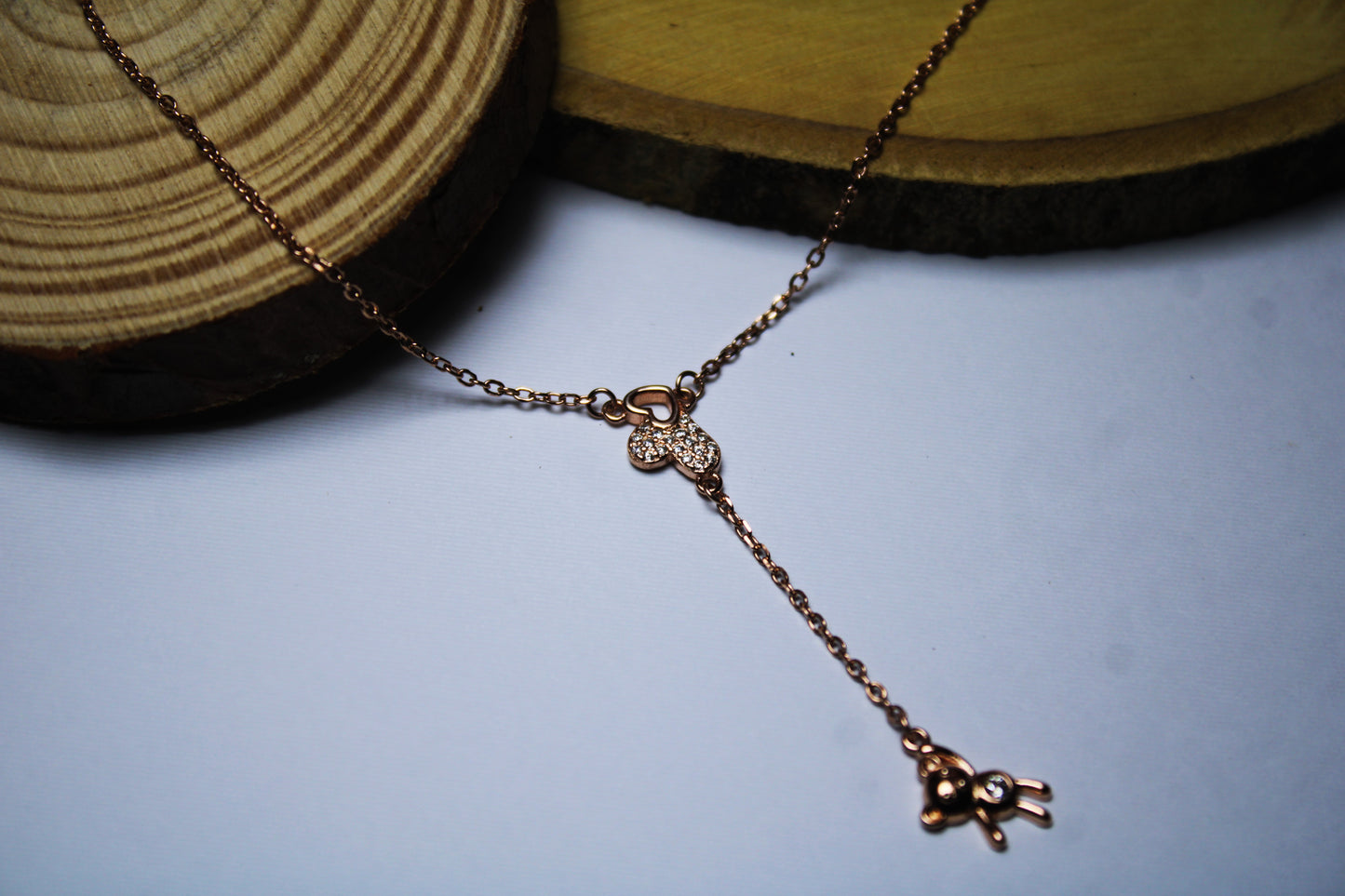 Silver Hanging Bear Pendent - Avika jewels