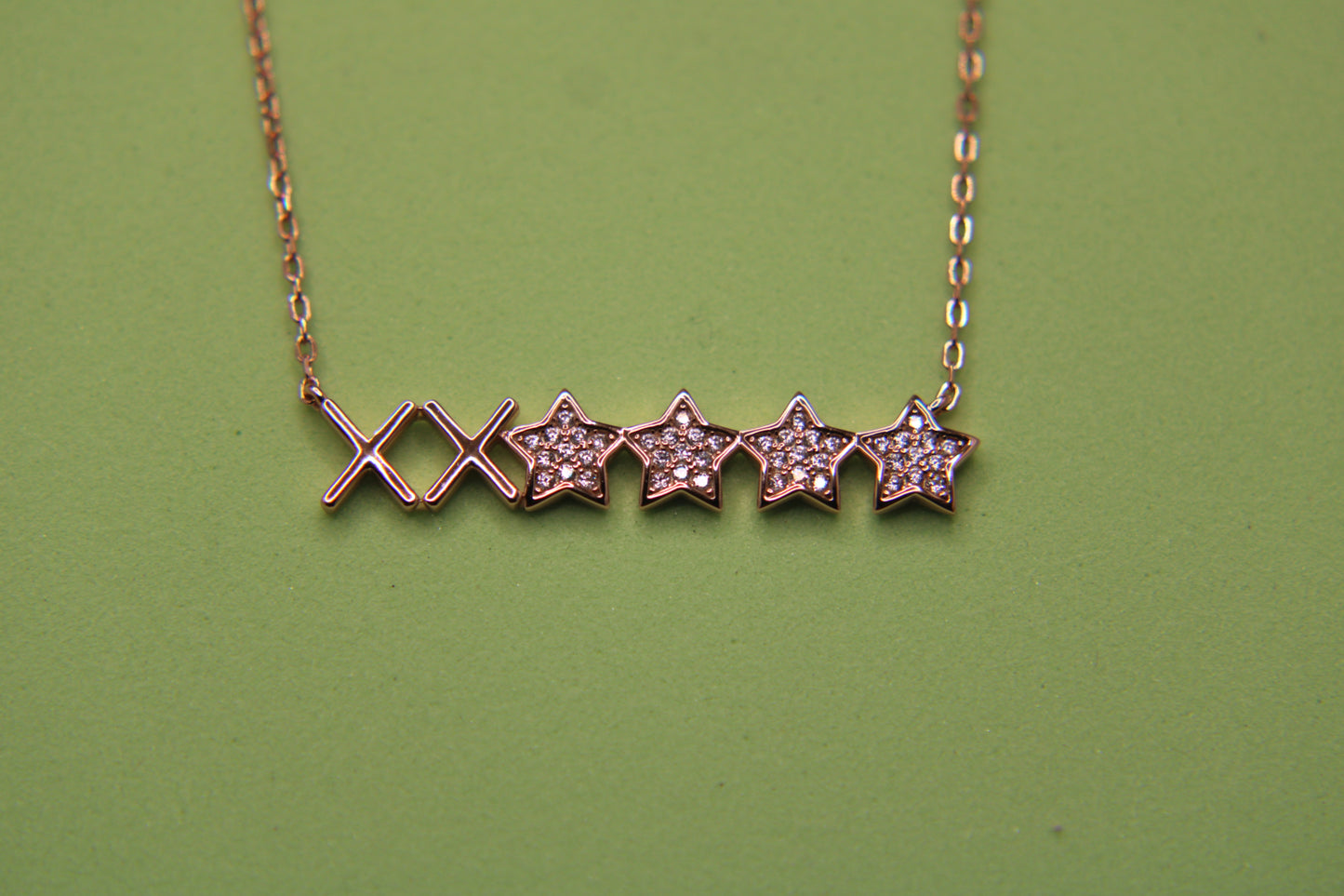Silver Star Pendant Chain