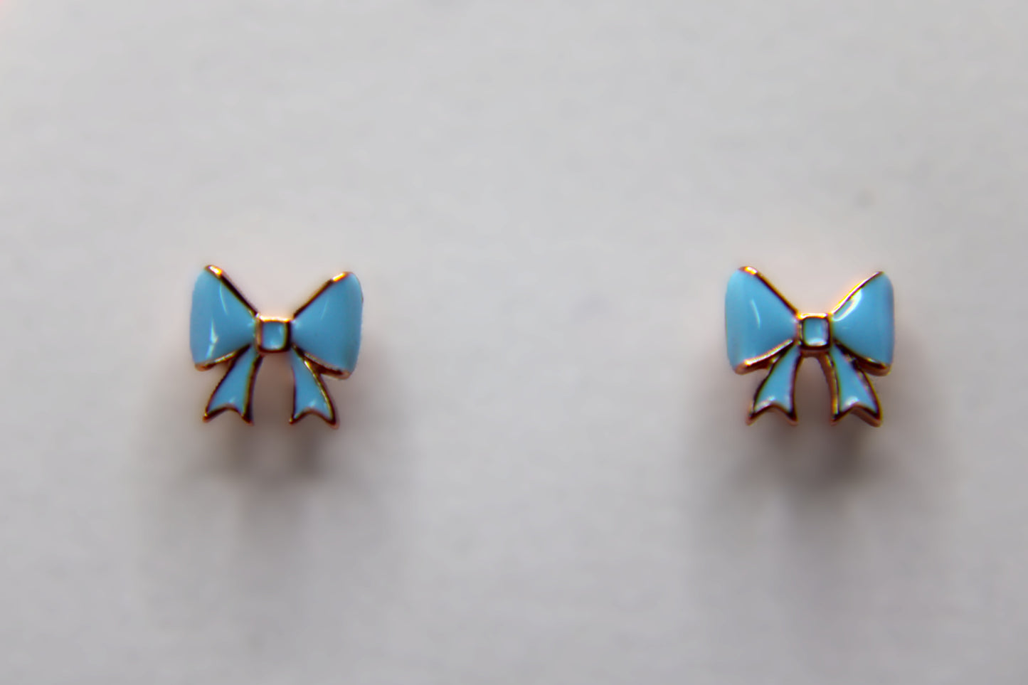 Silver Bow Earrings