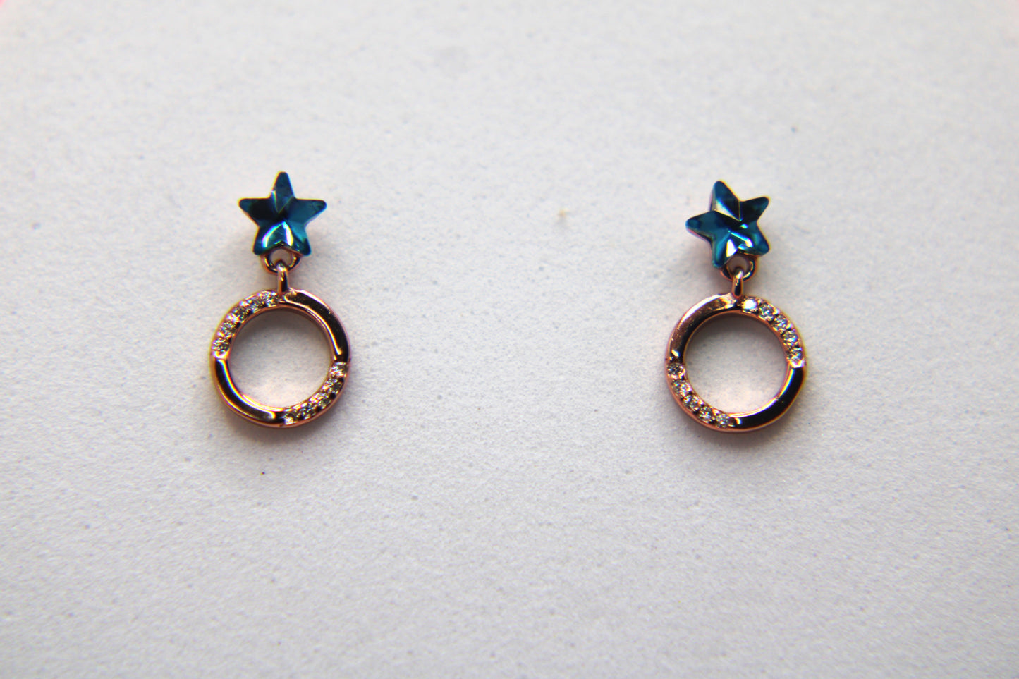 Silver Star Earings - Avika jewels