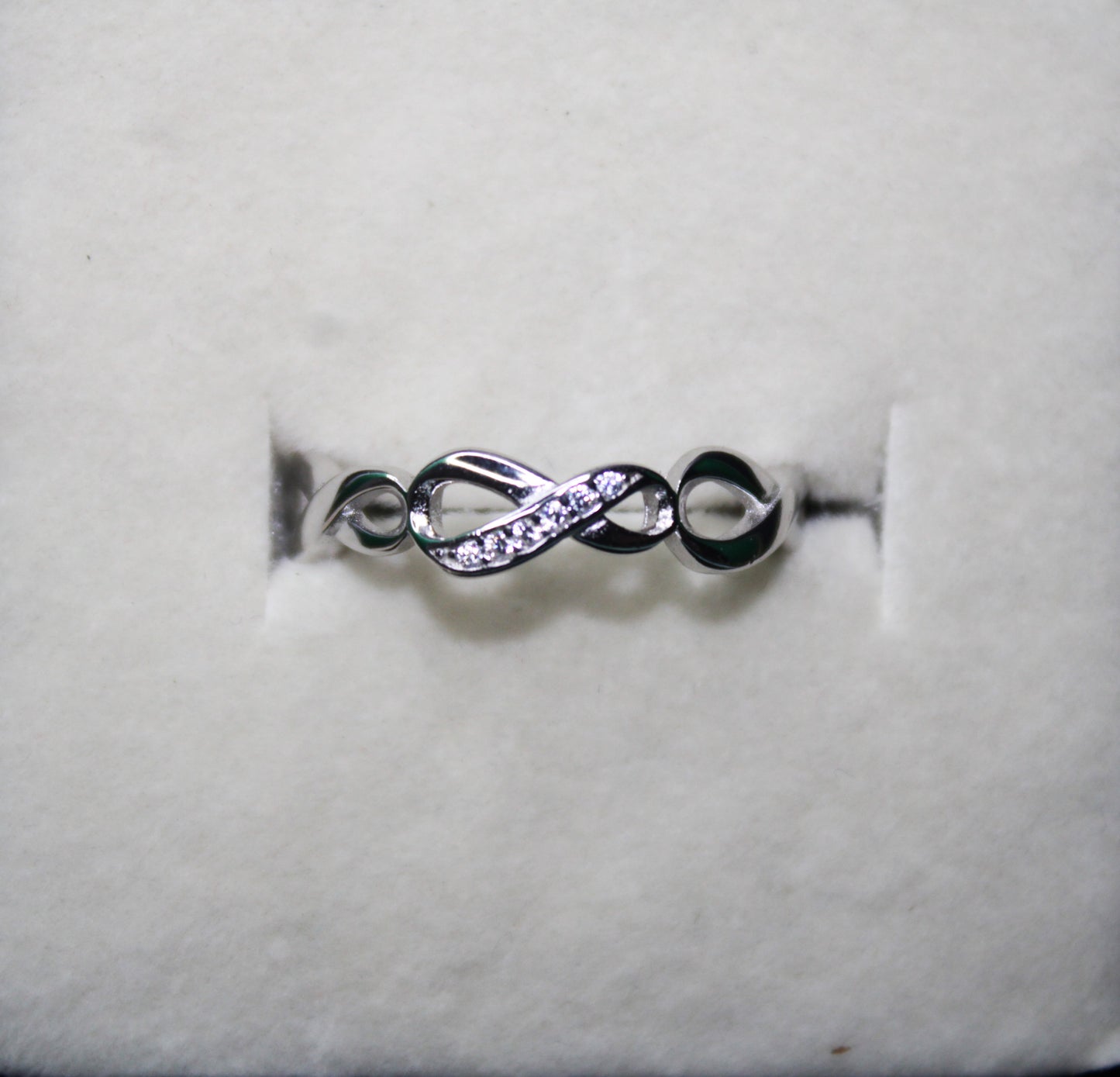 Silver Infinity Ring - Avika jewels