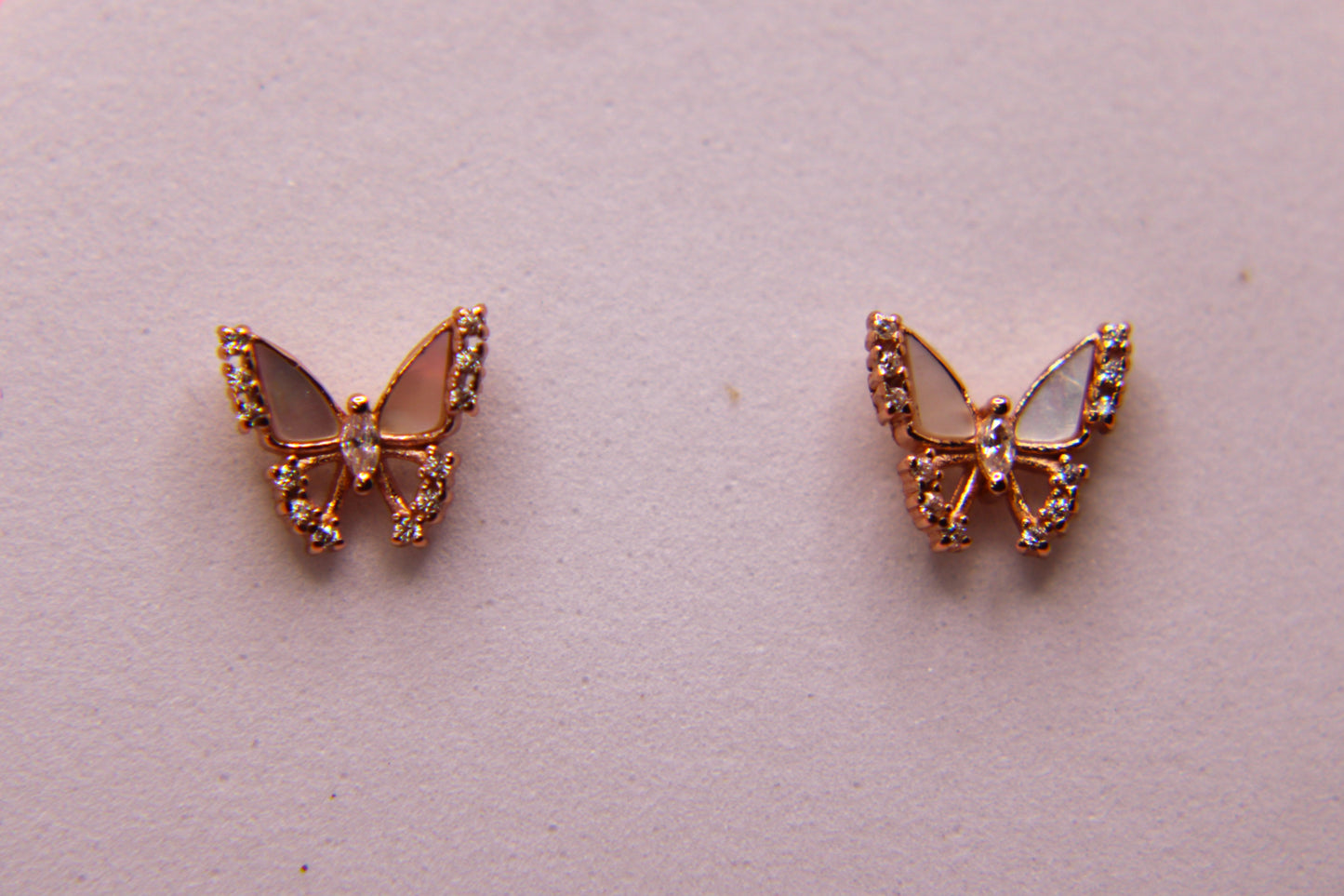 Silver Butterfly Tops