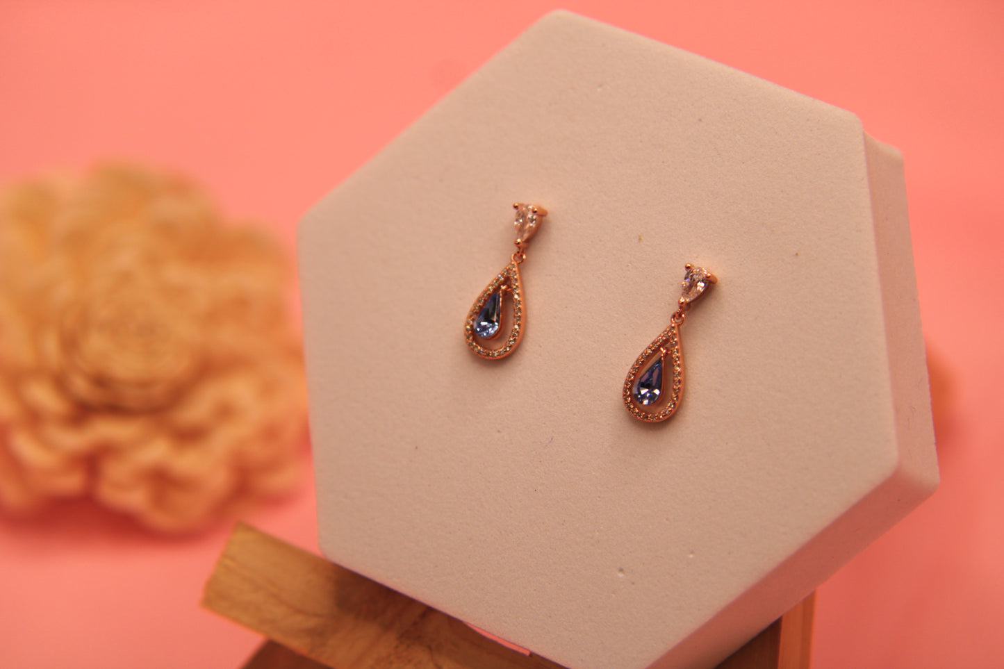 Silver Drop Earings