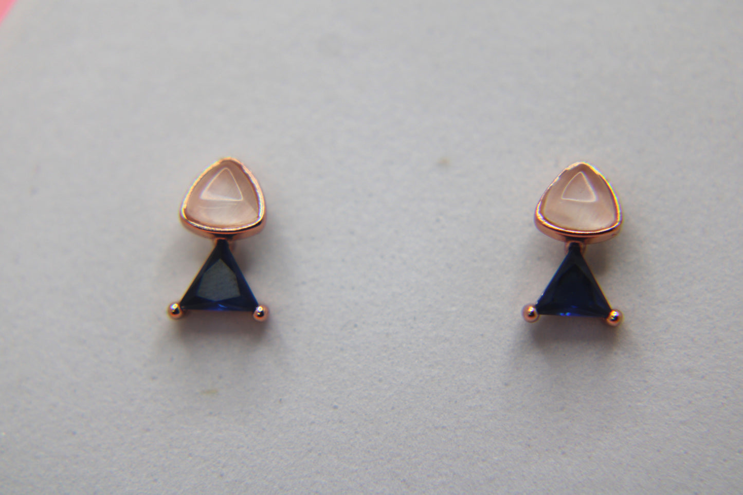 Silver Triangle Tops - Avika jewels