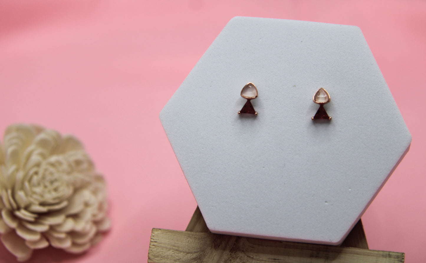Silver Triangle Tops - Avika jewels
