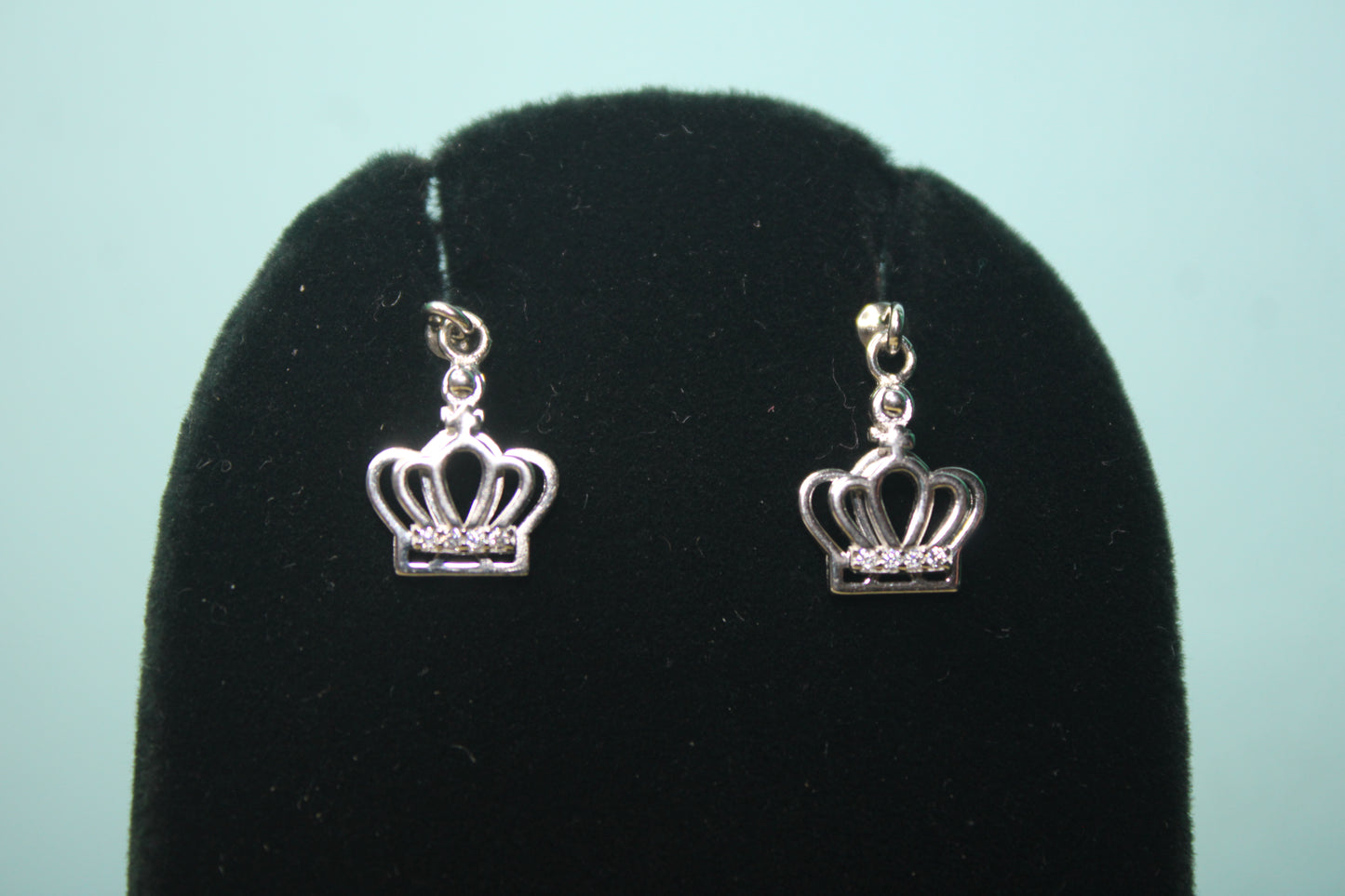 Silver Hanging Crown Tops - Avika jewels