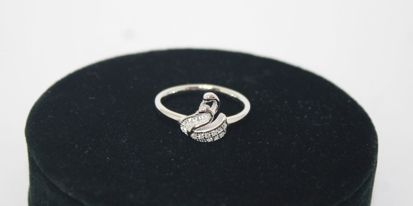 Silver Duck Ring - Avika jewels