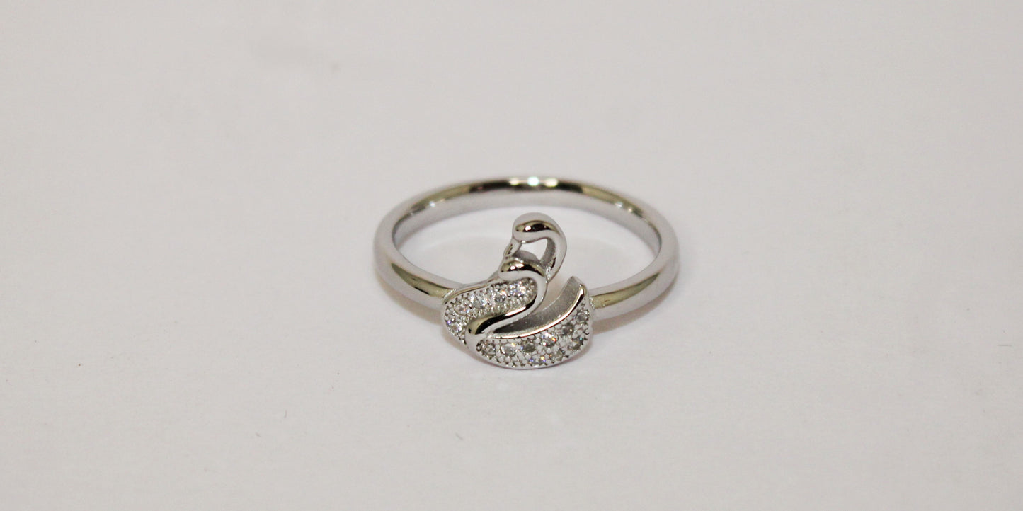 Silver Duck Ring - Avika jewels
