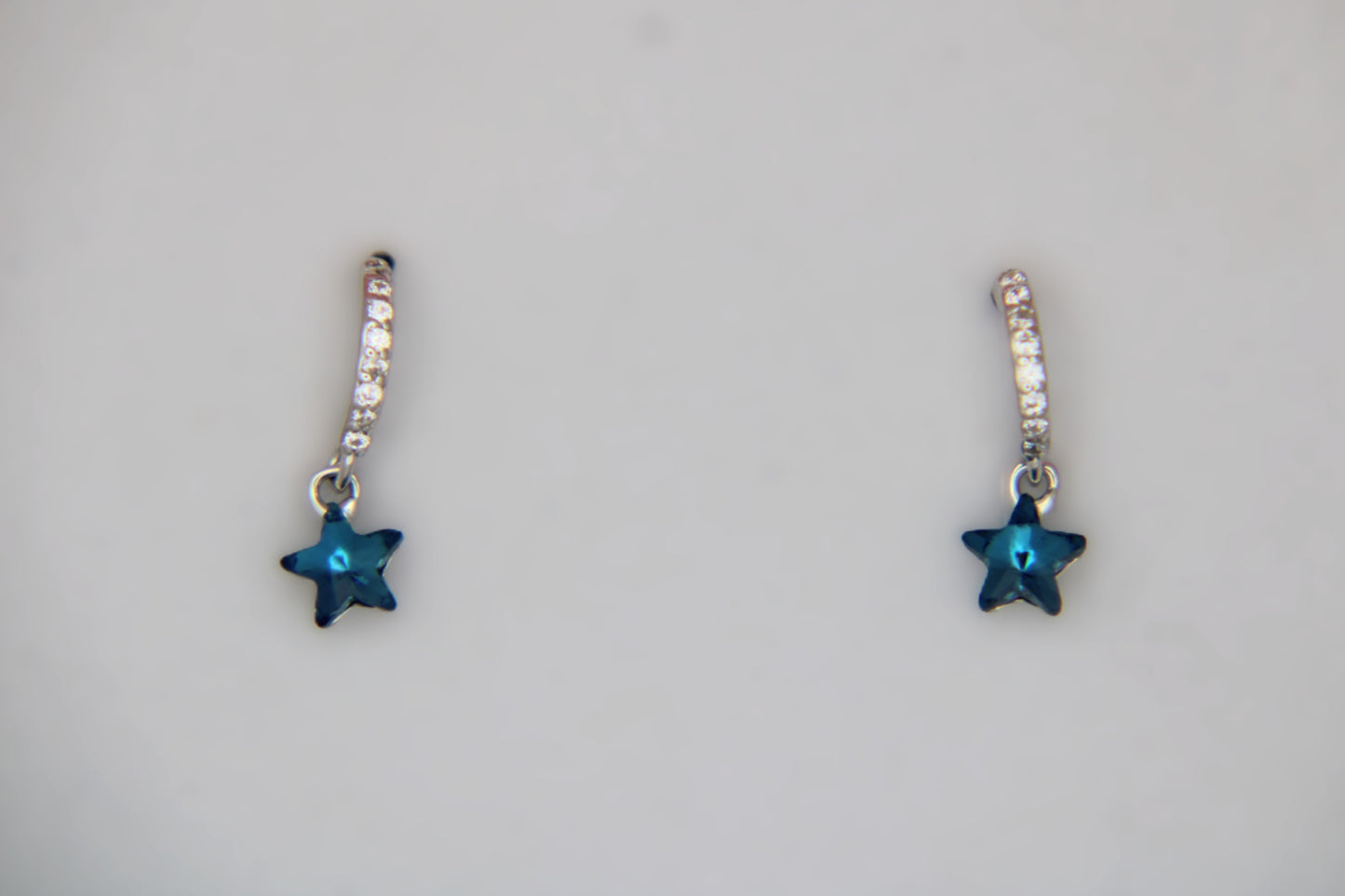 Silver Star Hanging Tops - Avika jewels