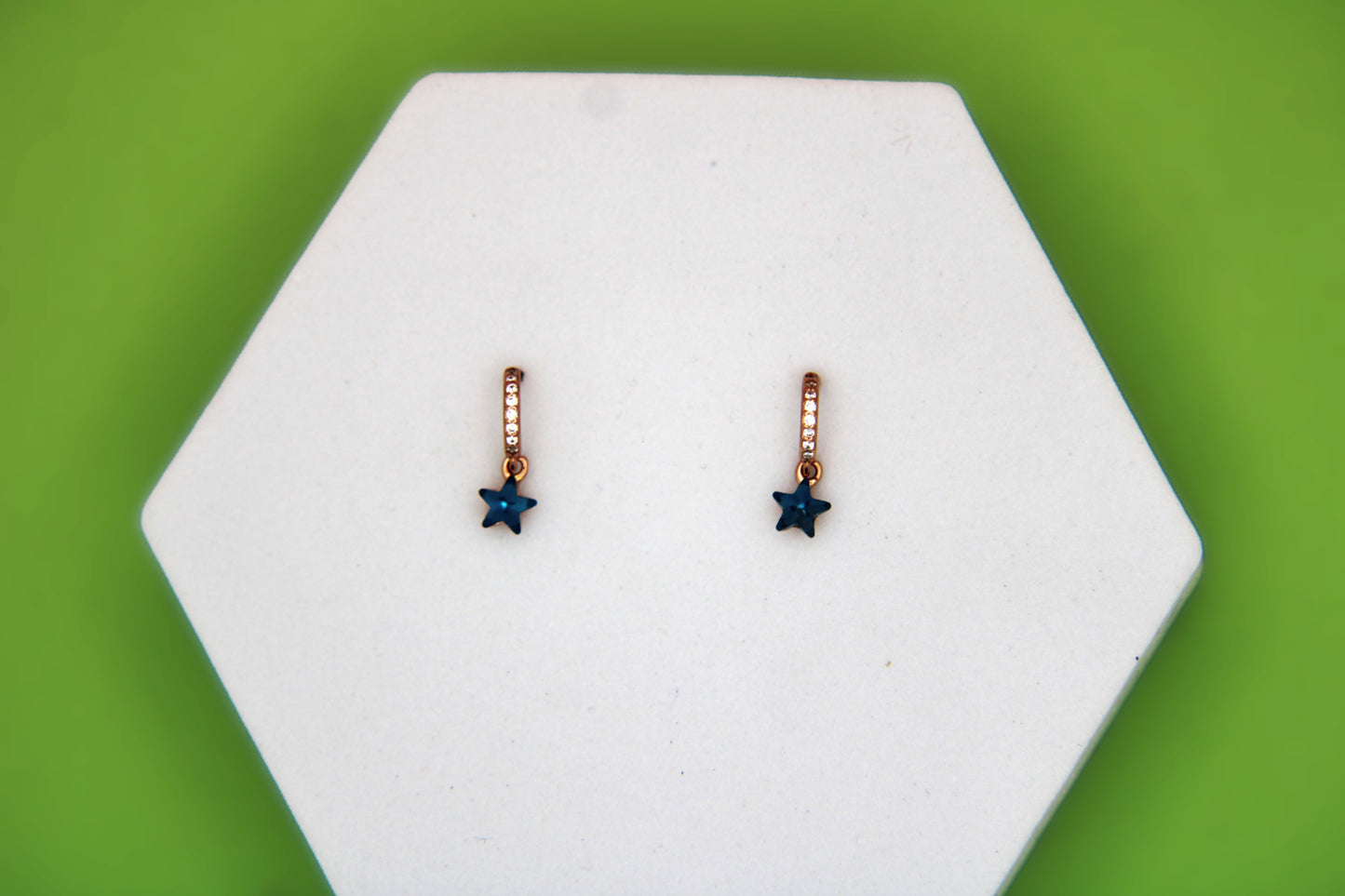 Silver Star Hanging Tops - Avika jewels