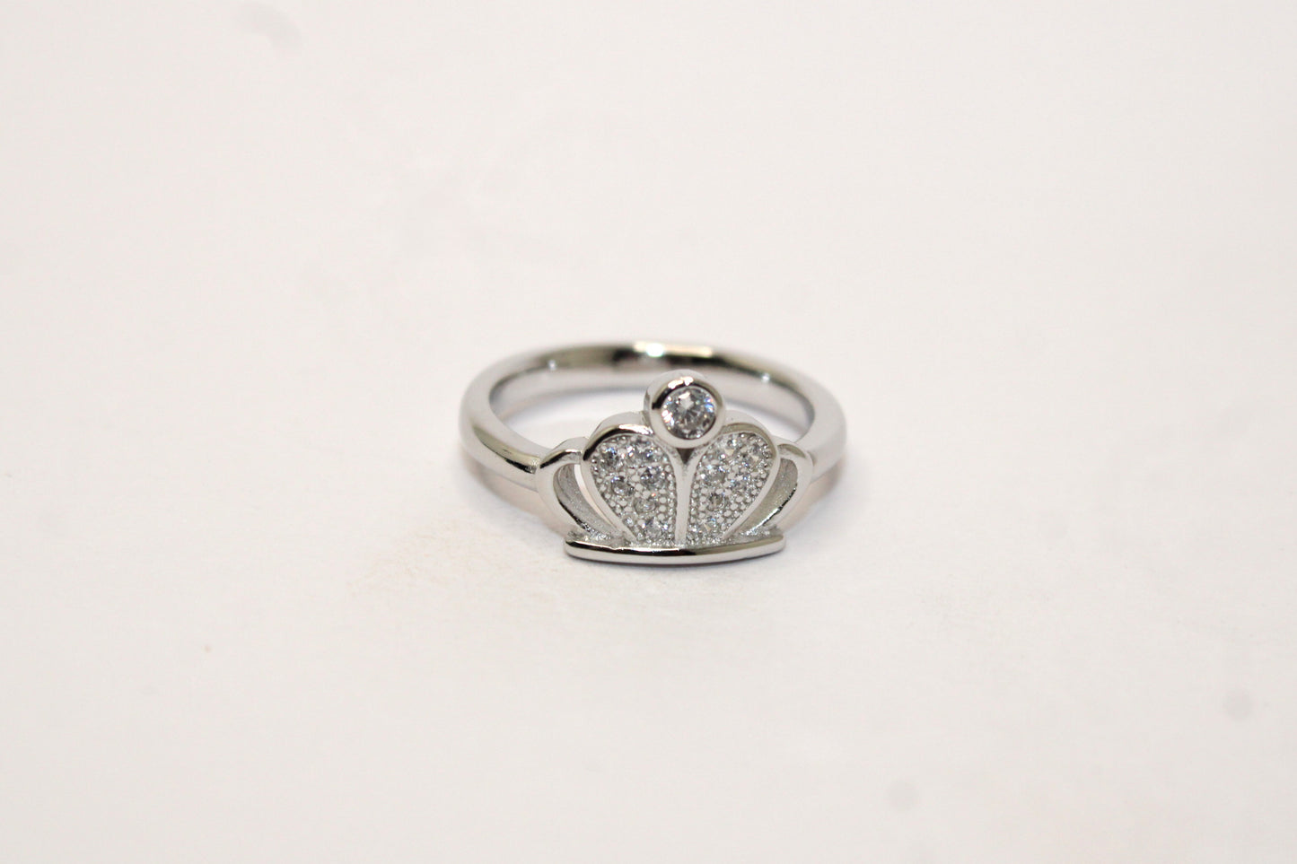 Silver Crown Ring - Avika jewels