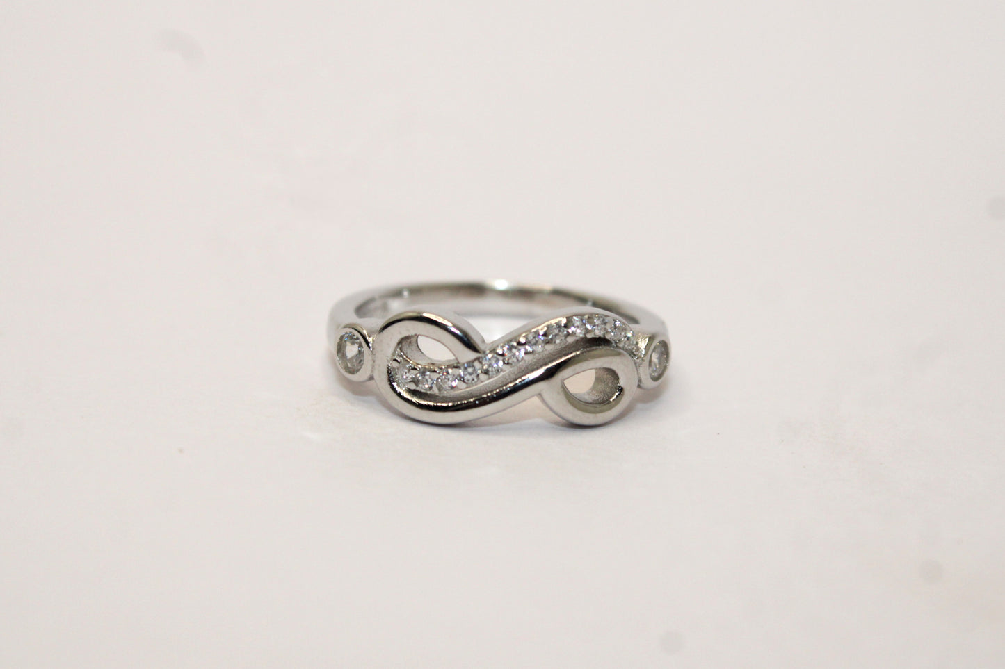 Silver Infinity Ring - Avika jewels
