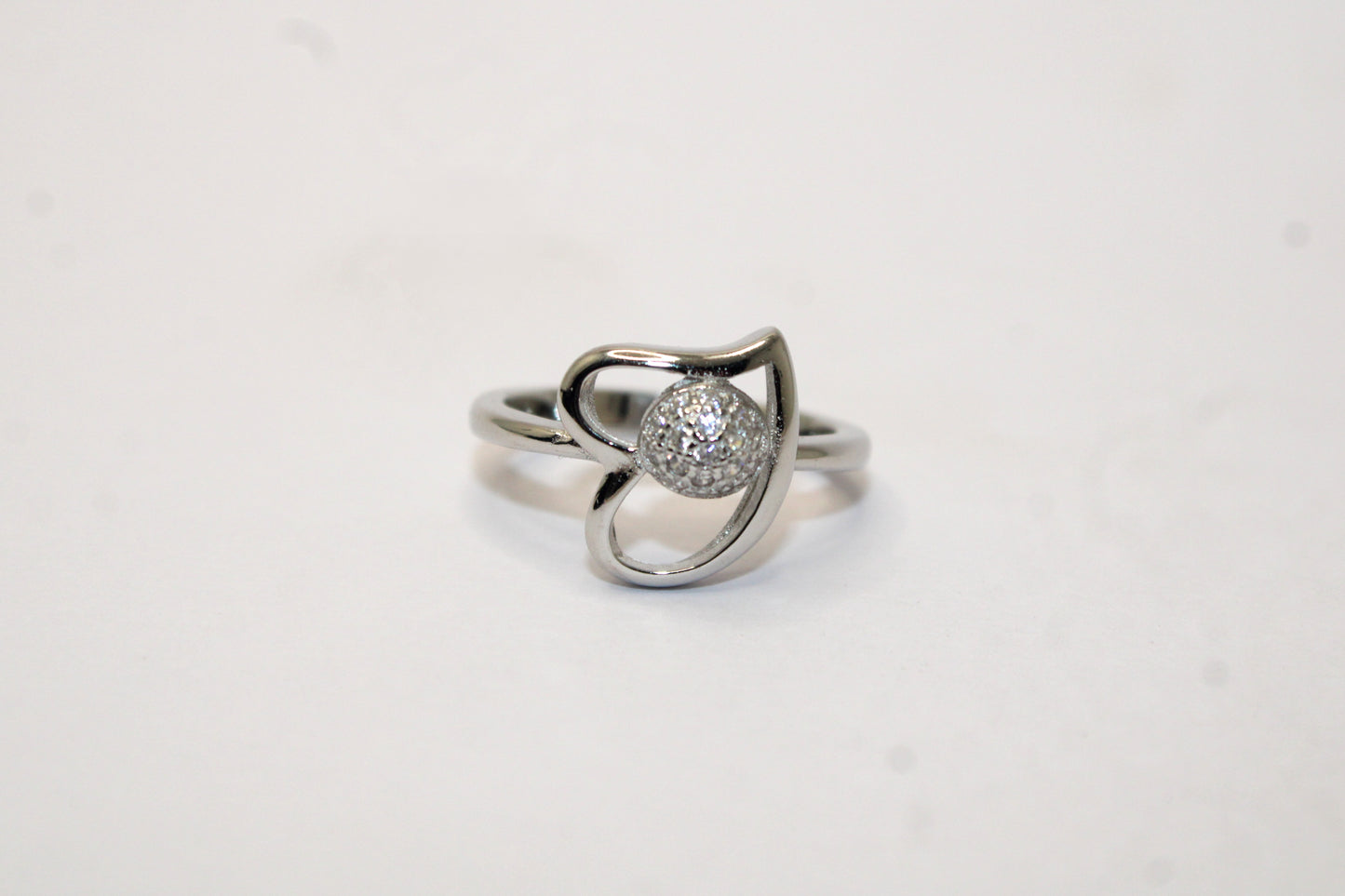 Silver Heart Ring - Avika jewels