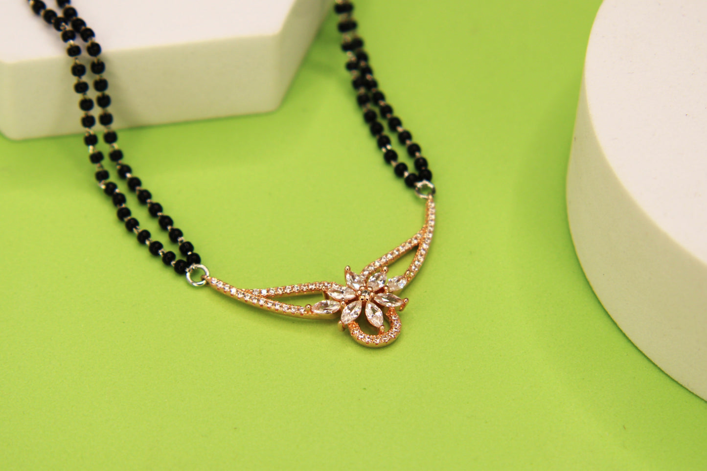 Silver Mangalsutr