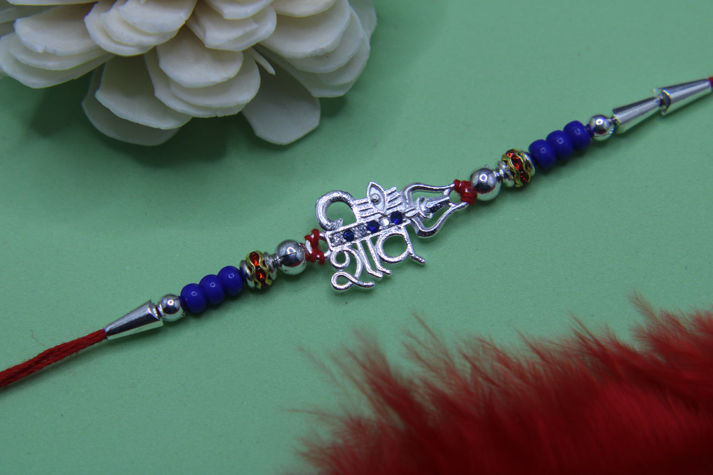 Silver Shiva Rakhi