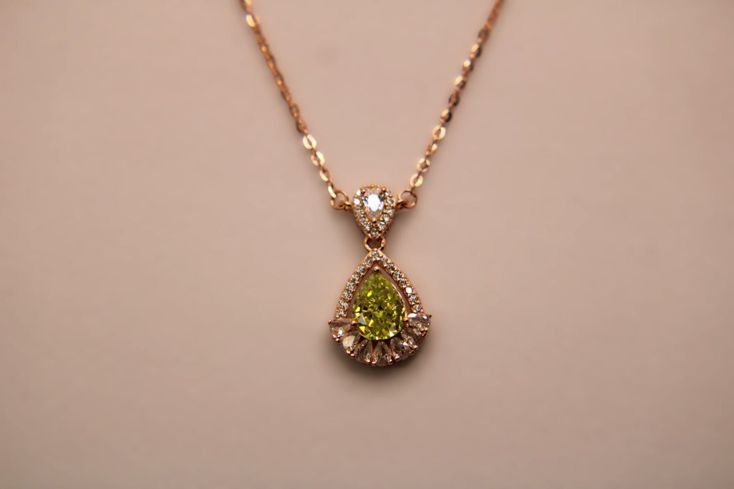Silver Drop Pendant Chain
