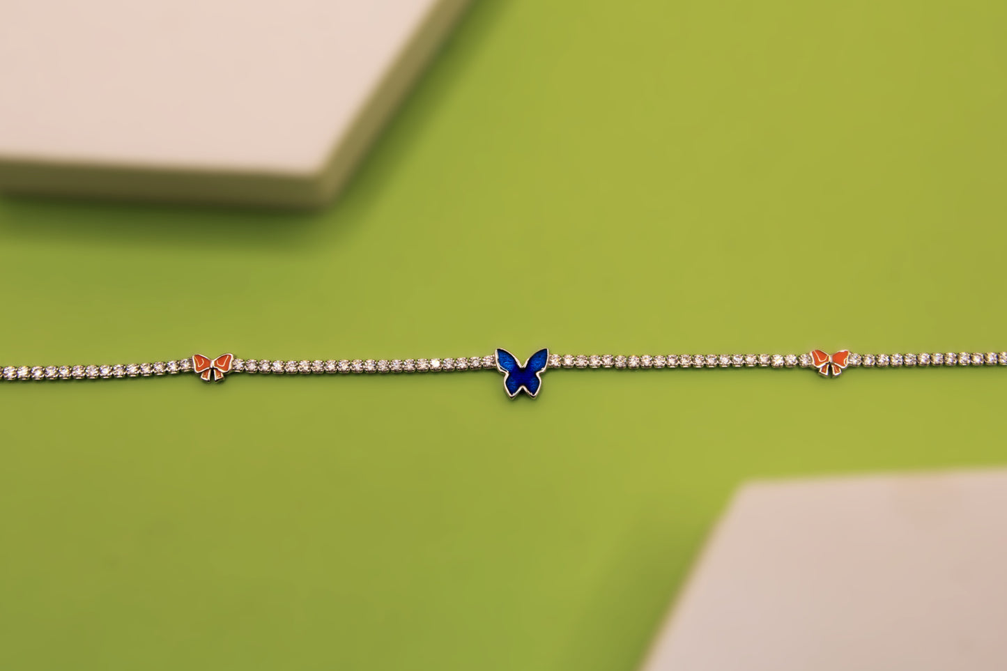Silver Butterfly Bracelet
