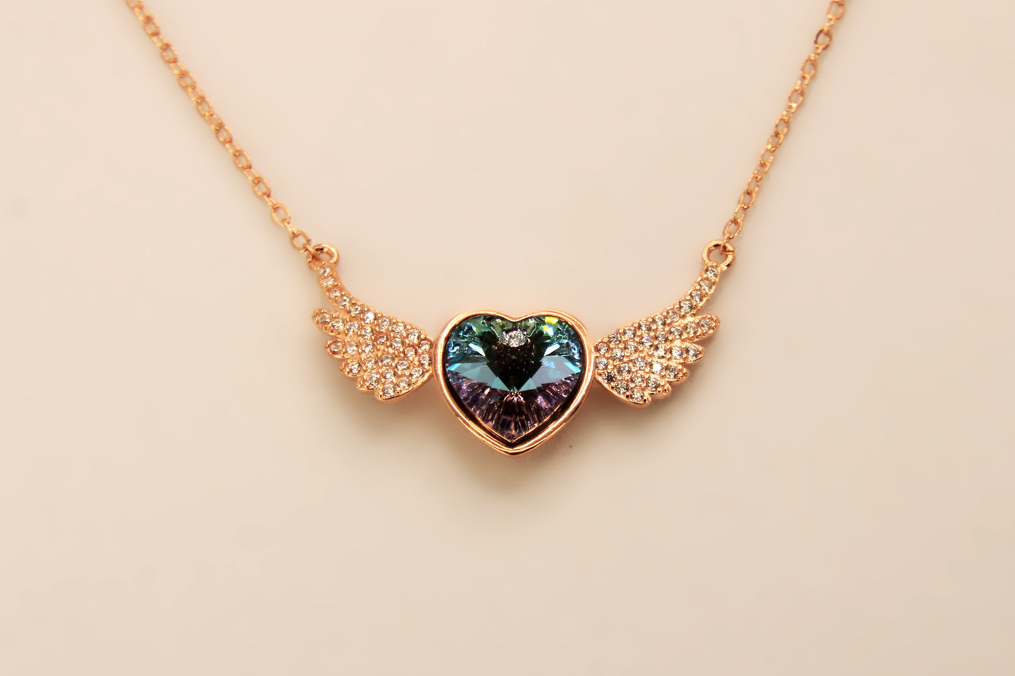 Silver Heart Pendant Chain