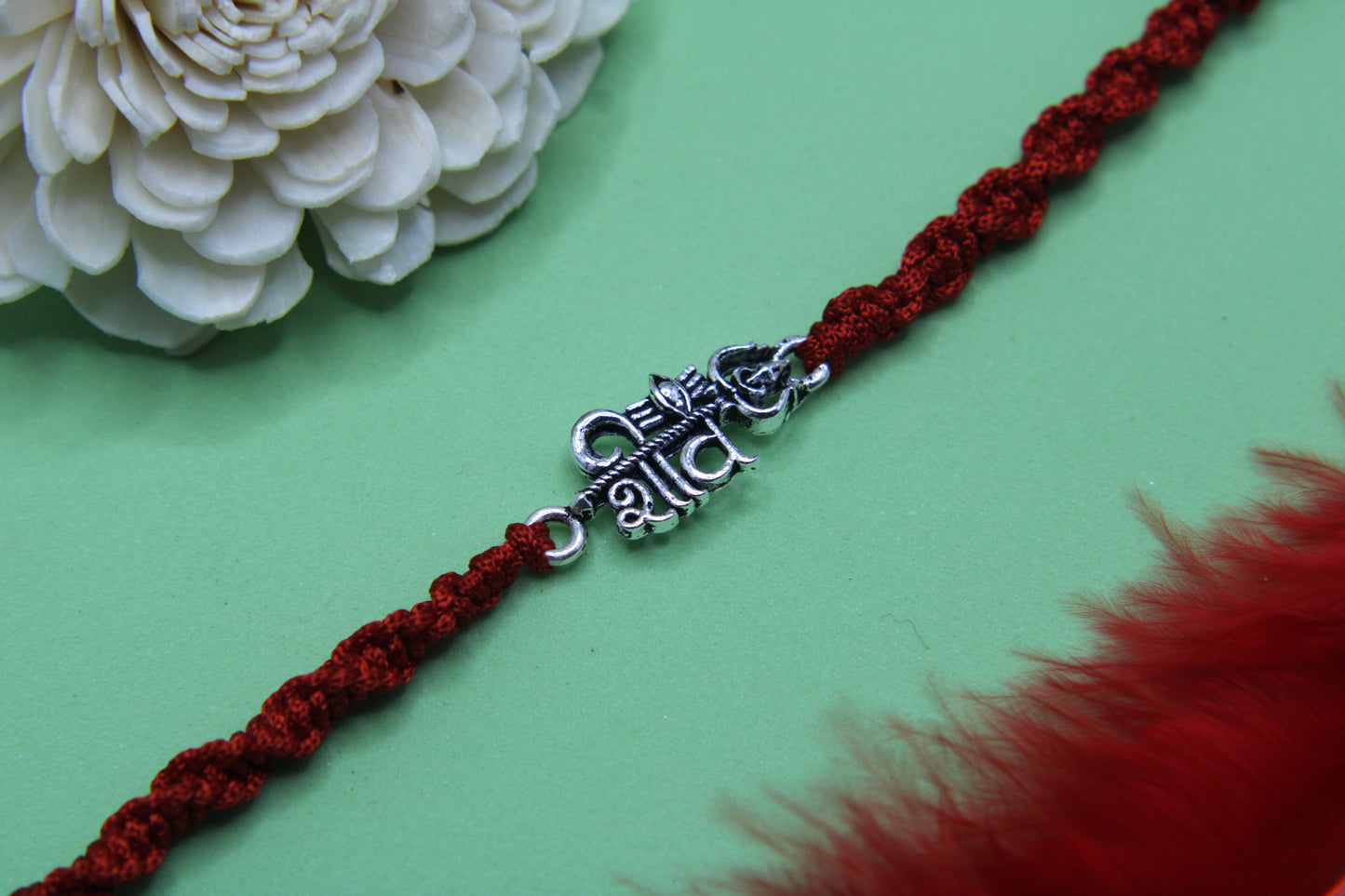 Silver Shiva Rakhi