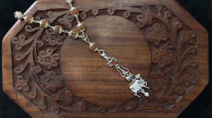 Shiva Trishul Nandi Pendant