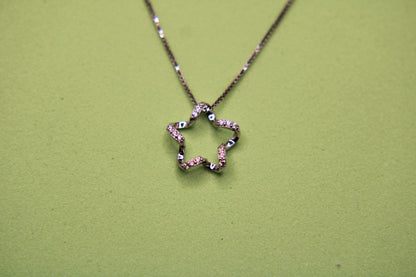 Silver Star Pendant Chain