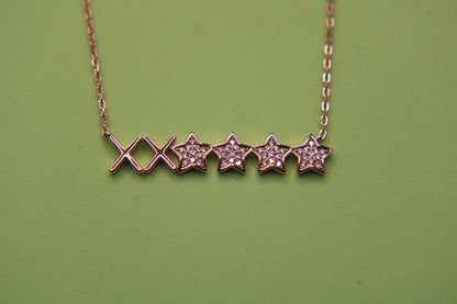 Silver Star Pendant Chain