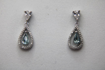 Silver Drop Earings