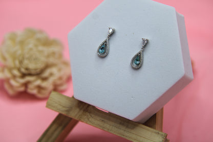 Silver Drop Earings