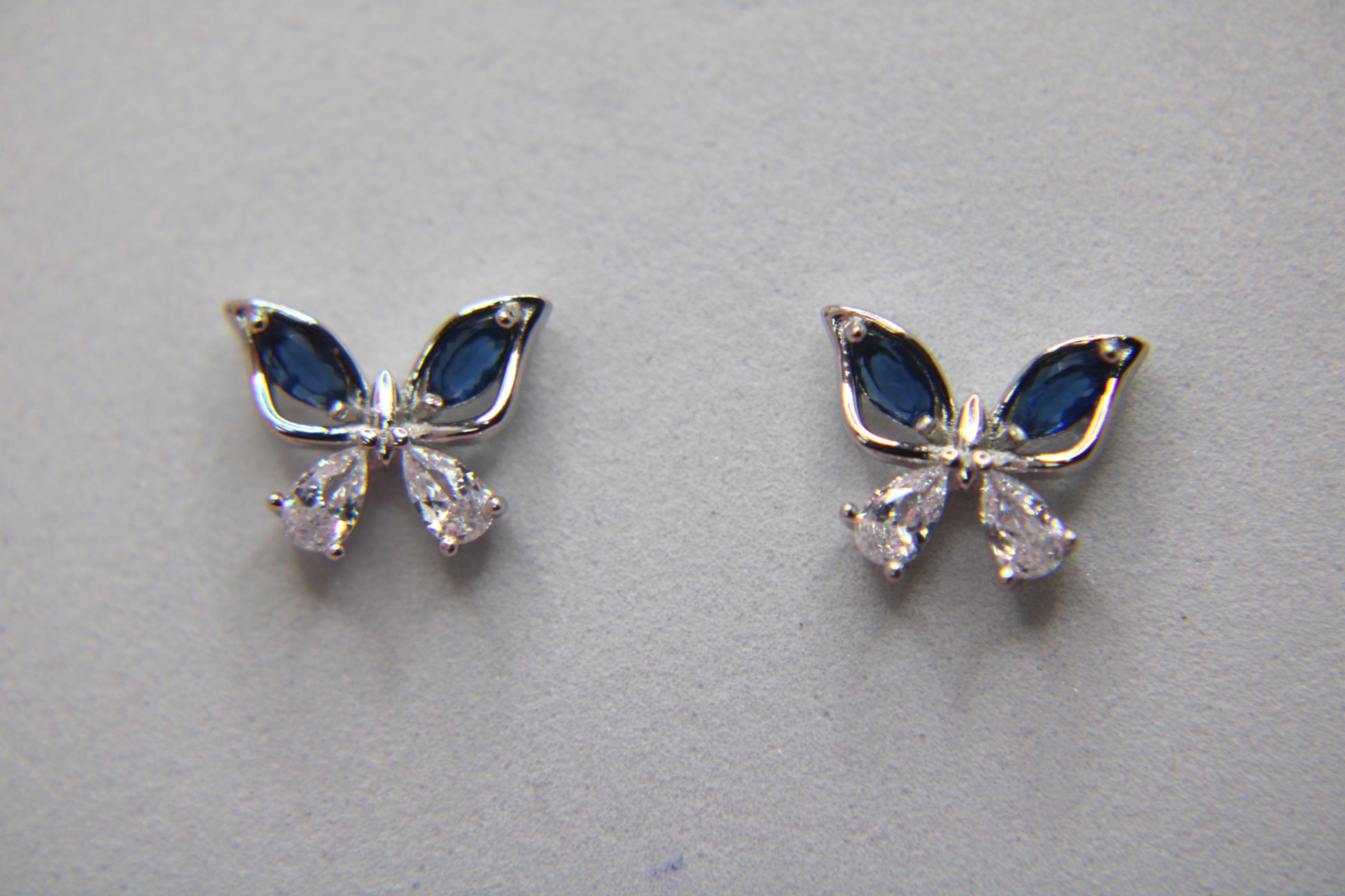 Silver Butterfly Tops - Avika jewels