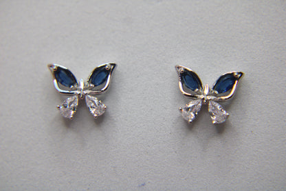 Silver Butterfly Tops - Avika jewels