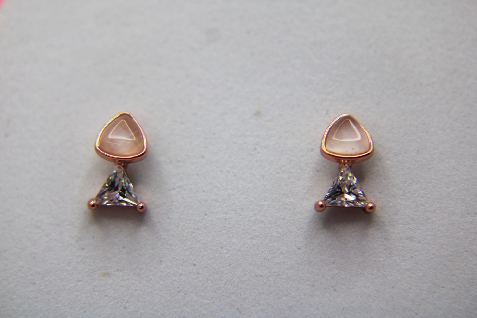 Silver Triangle Tops - Avika jewels