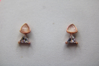 Silver Triangle Tops - Avika jewels