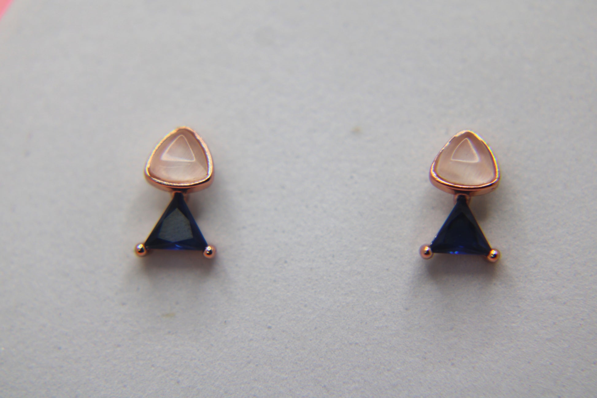 Silver Triangle Tops - Avika jewels