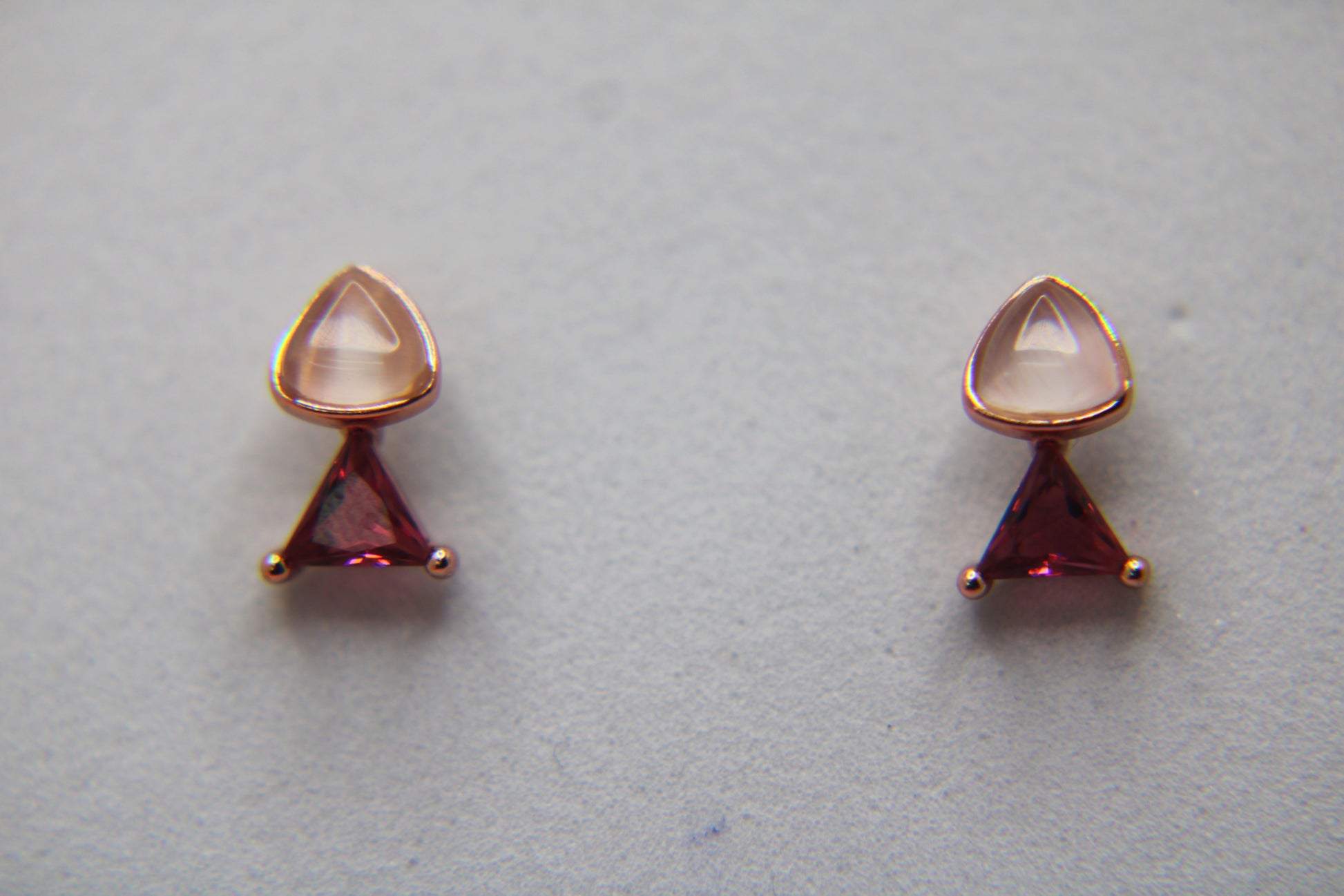 Silver Triangle Tops - Avika jewels