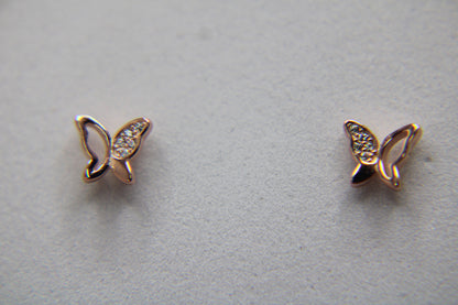 Silver Butterfly Tops