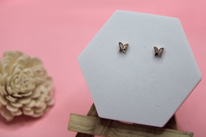 Silver Butterfly Tops