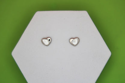 Silver Heart Tops - Avika jewels