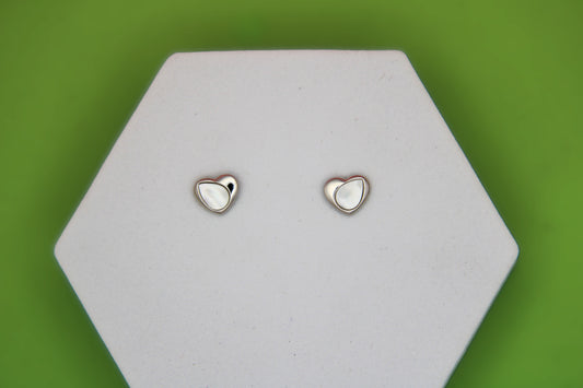 Silver Heart Tops - Avika jewels