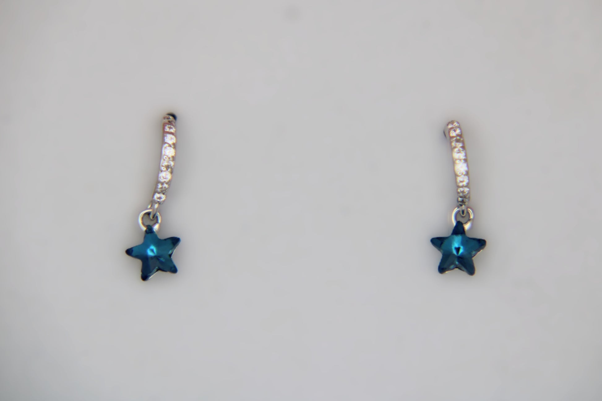 Silver Star Hanging Tops - Avika jewels
