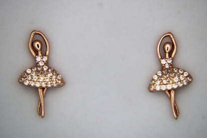 Silver Dancing Doll Tops - Avika jewels