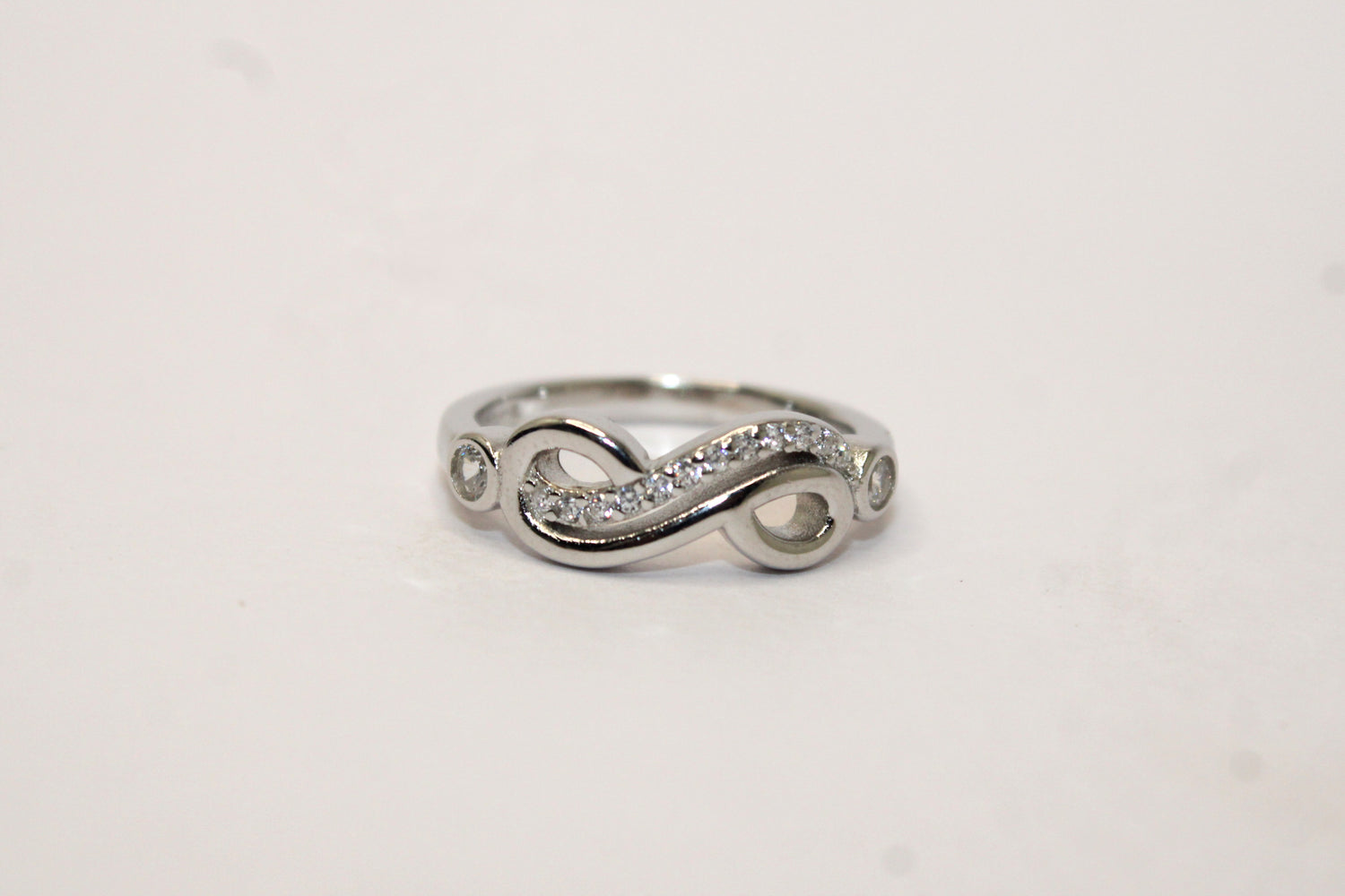 Silver Infinity Ring - Avika jewels