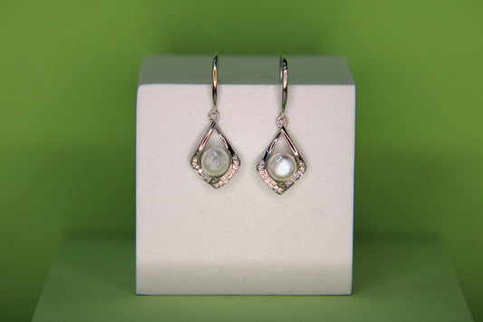 Silver Pearl Tops - Avika jewels